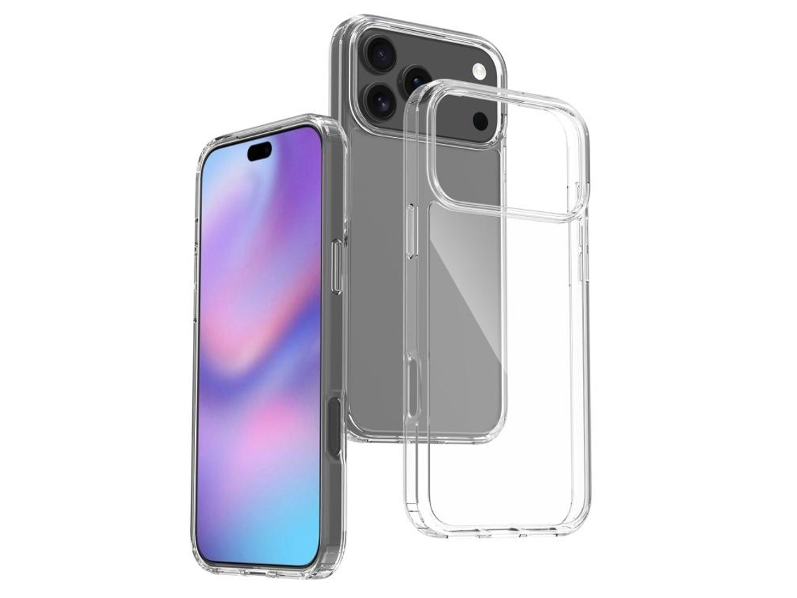 Capa De Tpu Acrílica Resistente A Arranhões Para Iphone 17 Pro
