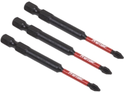 Ak8254 Conjunto De 3 Pontas Phillips De 75 Mm