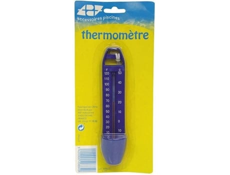 Termômetro Ecogene Flutuante Padrão 16 Cm Plástico Para Piscina Acima Do Solo