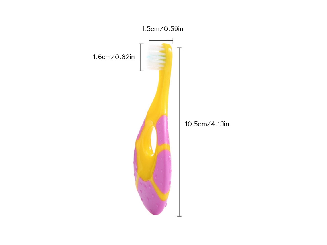 Baby Toothbrush (soft Bristles, Bpa Free) Eoocoo
