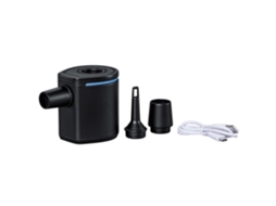 Bomba de Ar Elétrica Usb Powertouch Hw Preta 85 BRILVIBERA
