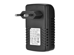 Adaptador Injetor Poe Ethernet em Parede 48V 0,5A Fonte de Alimentação Rj45 Padrão Compatível com Pontos Sem Fio e Dispositivos Clientes
