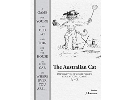 Livro The Australian Cat Improve Your Word Power Educational Game a Z de J Larman (Inglês)