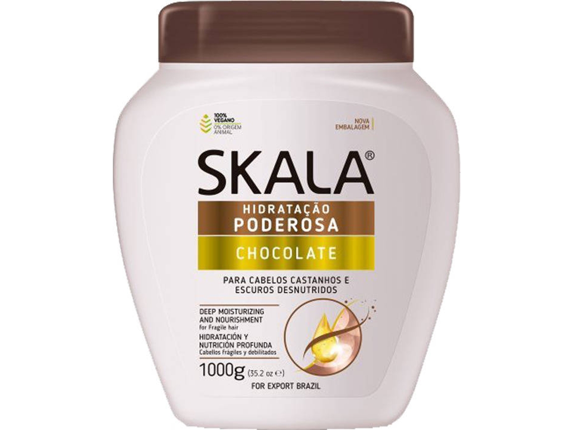 Creme para o Cabelo SKALA de Tratamento Hidratação Poderosa Chocolate (1kg)