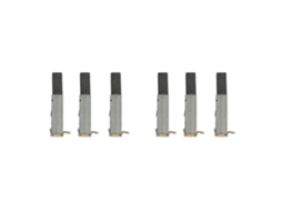 6pcs Universal Aspirador Motor Carbon Escova Para Baiyun Industrial Acessórios Bf501