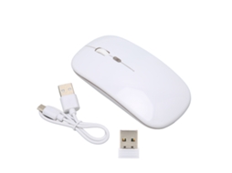 Rato Sem Fio LAXISCREED, silencioso, recarregável, 2.4G | LAXISCREED