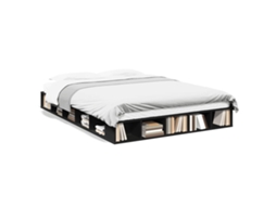 Estrutura de Cama Preto MAISON EXCLUSIVE (160x200 cm)