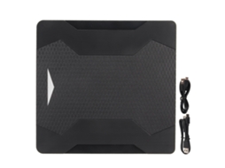 Unidade De Dvd Externa Usb3.0 Typc C Com Luz, Gravador E Reprodutor De Baixo Ruído