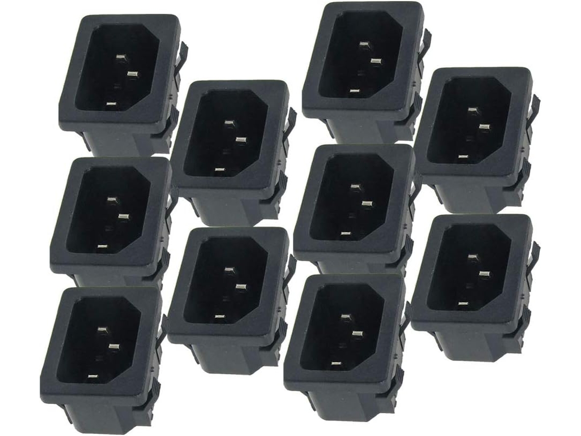 Adaptador de Viagem com Aterramento, 250V 10A, 3 Pinos CHABERLU