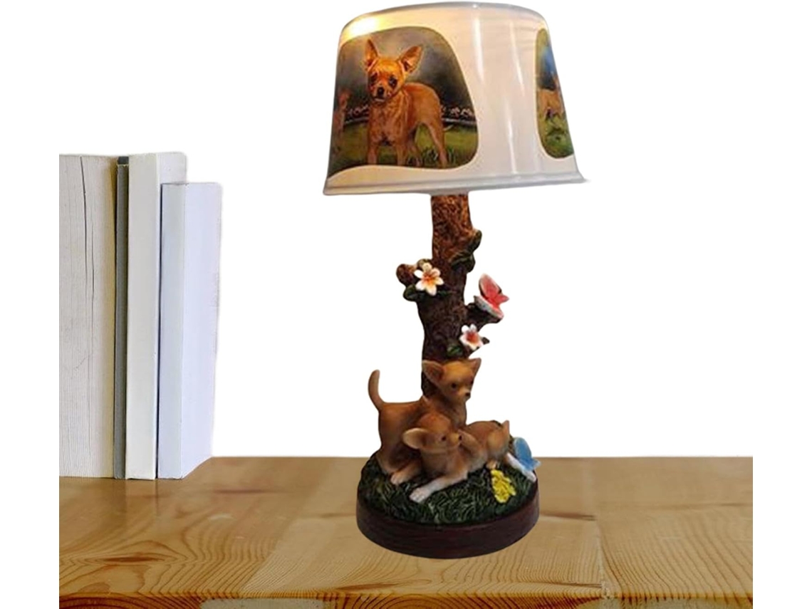 Iluminação infantil recarregável com tema criativo de selva para