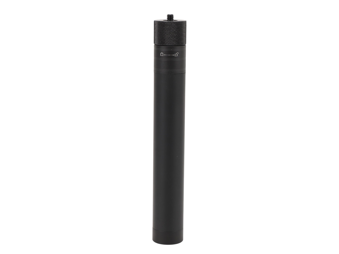 2026 varilla Extensible para Estabilizador de Aluminio Ligero, 4 Secciones Con Tornillo de 1/4 Pulgada