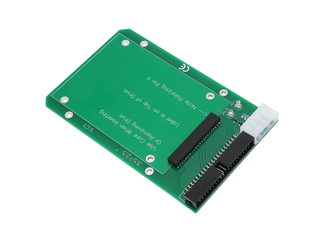 Cartão Conversor Ide De 44 Pinos Adaptador De Disco Rígido Sata Hdd Sdd De 2,5 Polegadas Para 3,5 Polegadas