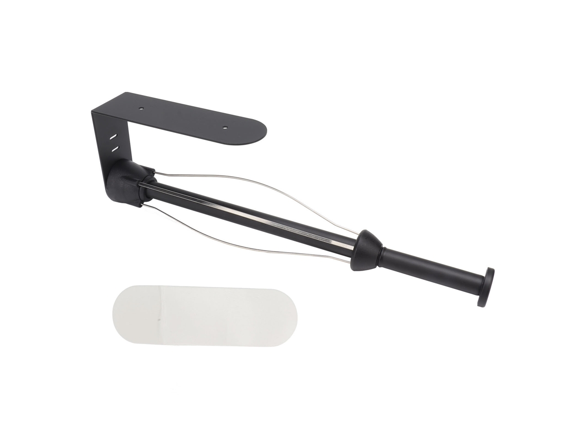 Porta papel higiênico de parede, aço inox | S/MARCA