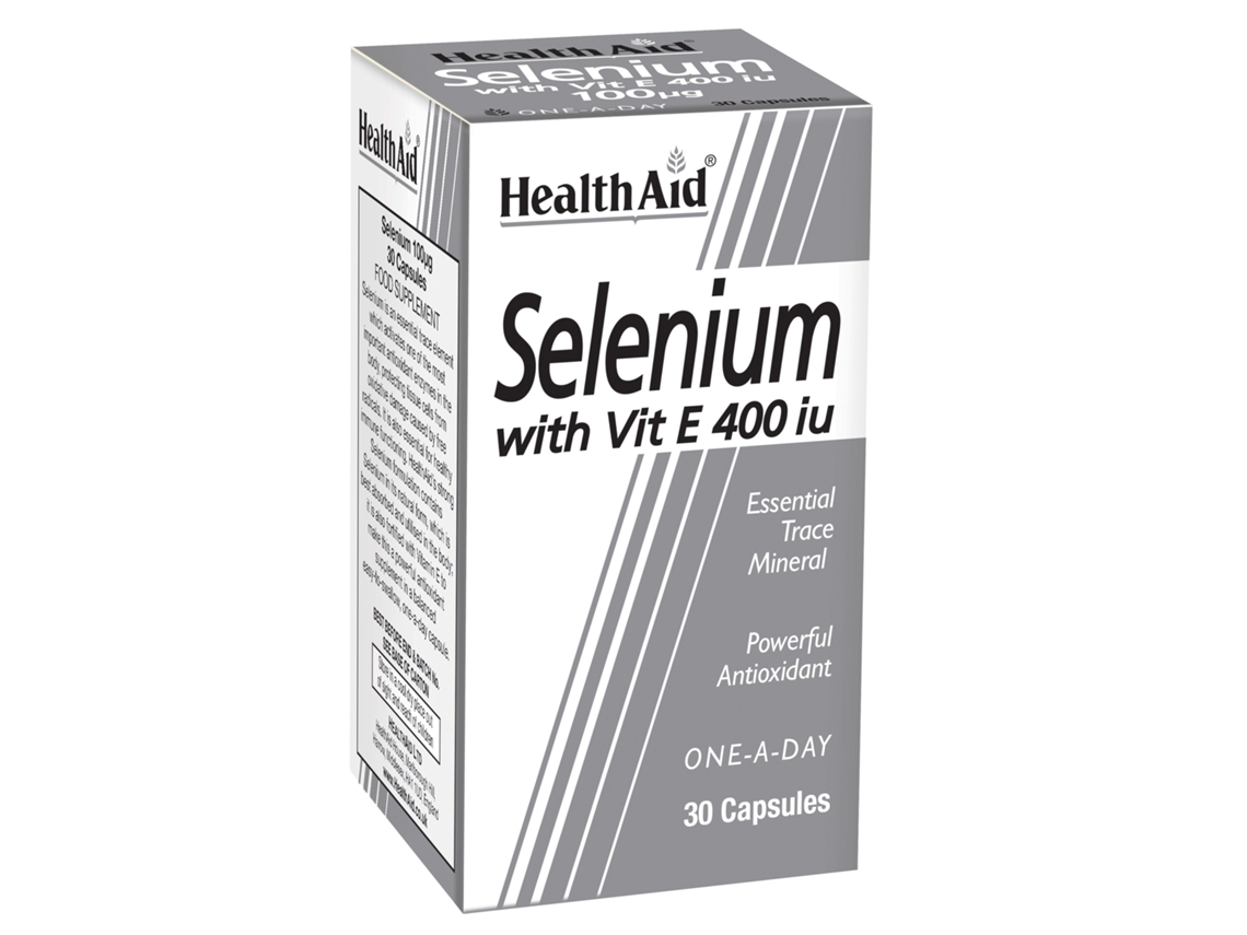 Health Aid Selenium with Vitamin E 400iu 30's