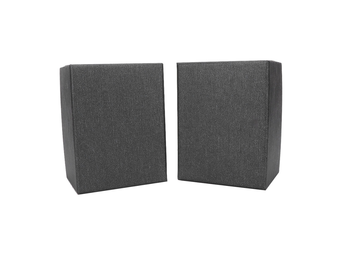 2pcs Caixa de Armazenamento para Relógio Sinobi Rectangular Portátil Preto