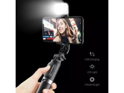 Palo de Selfie EOOCOO (bluetooth Sem Fio com Luz de Preenchimento)