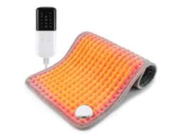 Cobertor Elétrico De 60x30cm, Almofada De Aquecimento Para Costas E Pernas, 10 Configurações De Temperatura Ajustáveis
