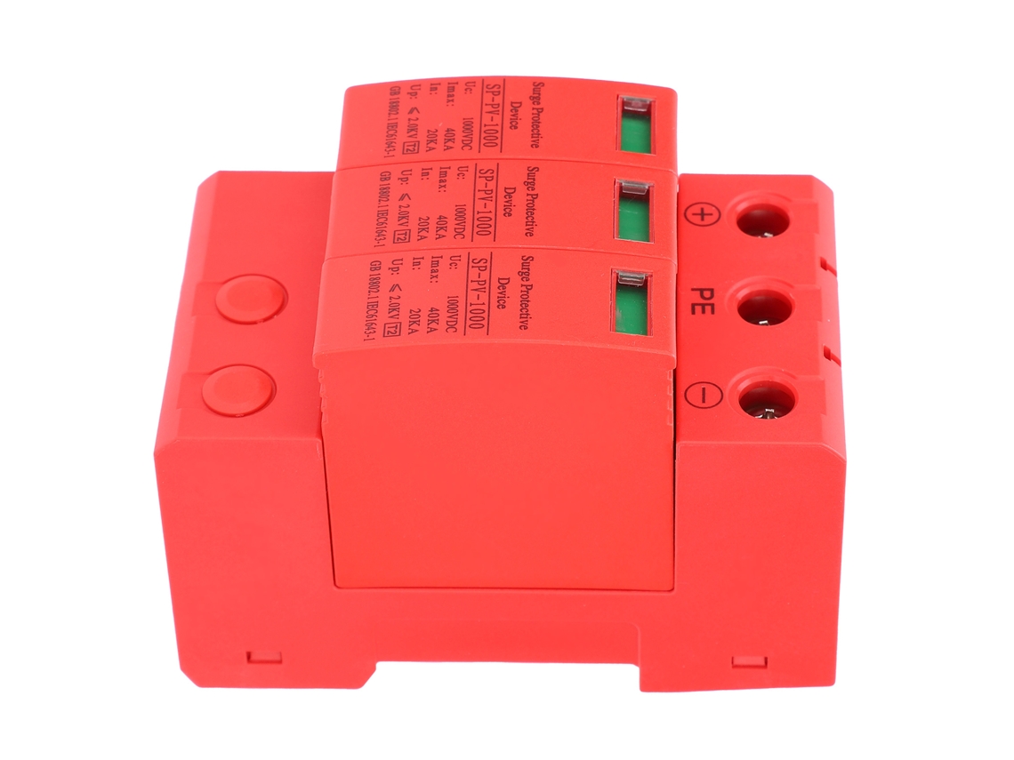 Hkj protector de Olas de Tensión 3p40ka Dc1000v para Fotovoltaica Disyuntor Arrestador