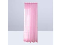 Cortinas Transparentes Prateadas Com Estrelas, Voiles Transparentes Com Lantejoulas Para Quarto De M Gokoco