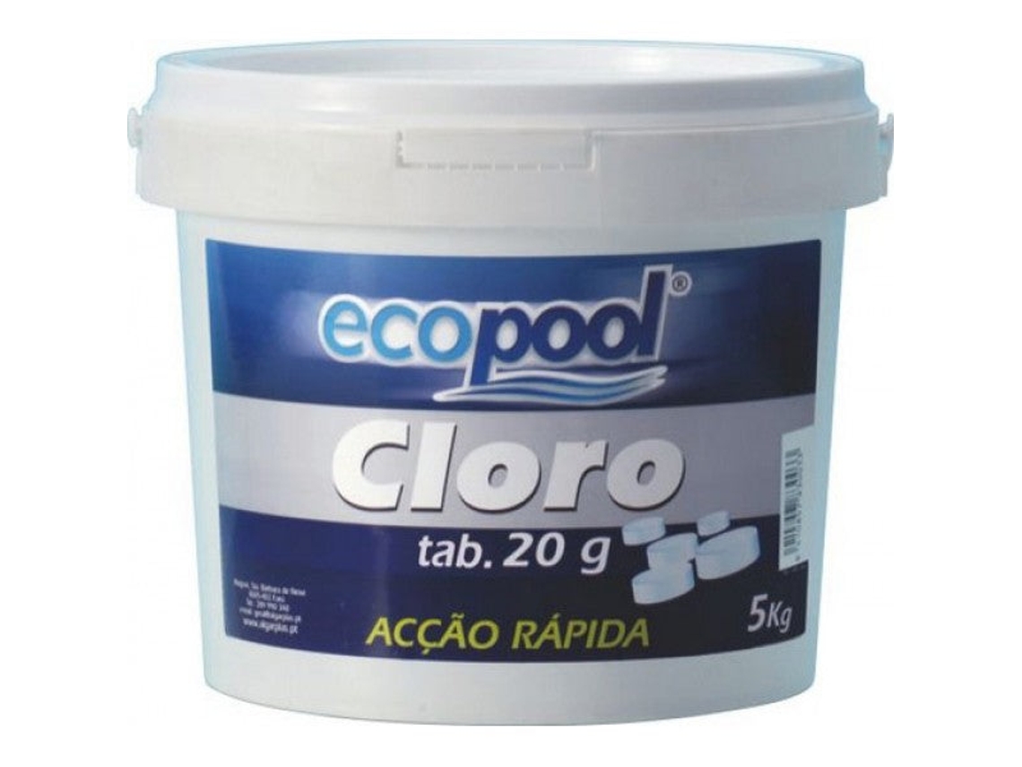 Cloro Rápido Pastilhas 20Gr ECOPOOL