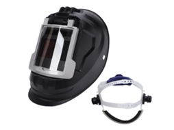 Capacete de Solda com tela grande e proteção ocular YURU | S/MARCA