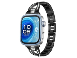 Pulseira De Relógio De Metal Com Diamante Em Formato De X E Fileira Única Xdfind