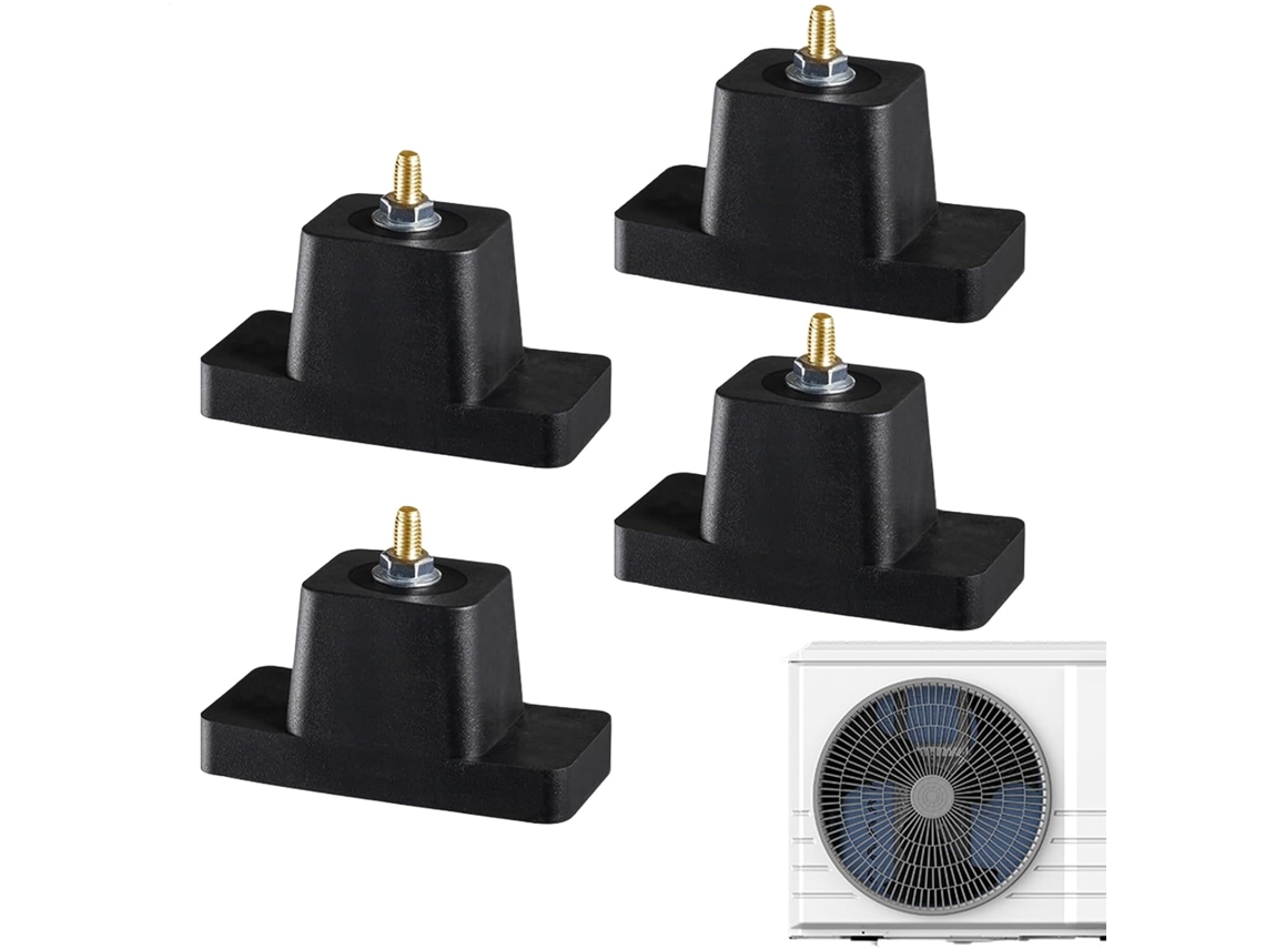 Pés De Borracha Para Mini Split 4 - Almofadas Antivibração