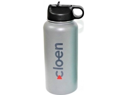 Garrafa CLOEN  (Aço Inox - Cinzento)