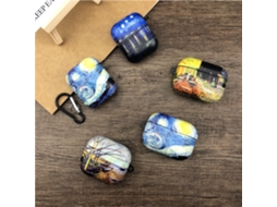 Capas Van Gogh Para Airpods 1 2 3 Pro Pro2 Capa Para Fone De Ouvido Apple Capa Protetora Com Pintura A Óleo E Design À Prova De Tremores Vayotoy