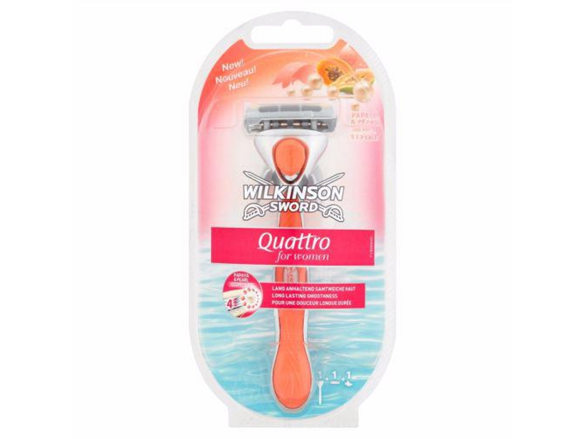 Wilkinson Quattro  Woman Machine Pink 1Up