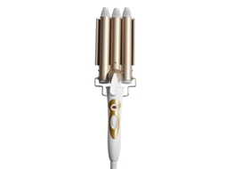 Modelador de Cabeça de Rolo de Ovo Modelador de Cabelo Dourado de Três Hastes Modelador de Água Modelador de Cabelo Permanente Dourado