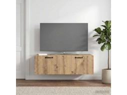 Vidaxl Gabinete De Tv De Parede 98 X 41 X 30 Cm Carvalho Arttisan