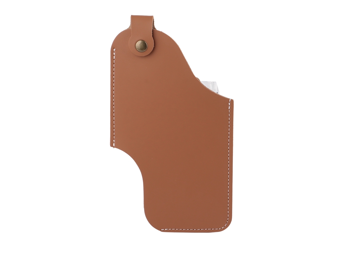 Estojo de Couro Pu Retro para Celular Marrom L