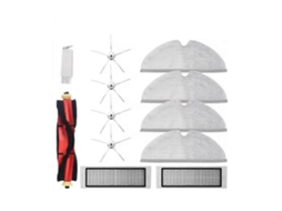 12 Peças Para Roborock S5 Max S50 S55 S6 Maxv Aspirador Principal Escova Lateral Esfregão Filtro