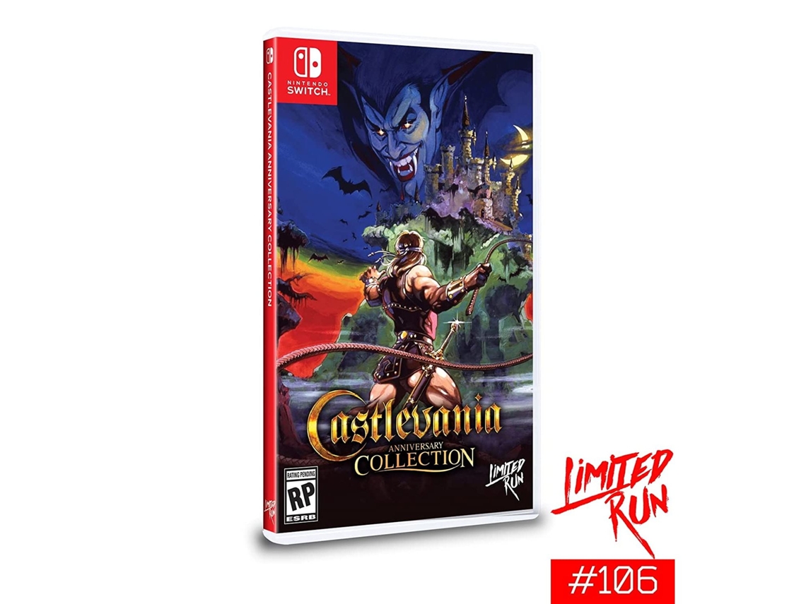 Jogo Nintendo Switch Castlevania Anniversary Collection Brand New