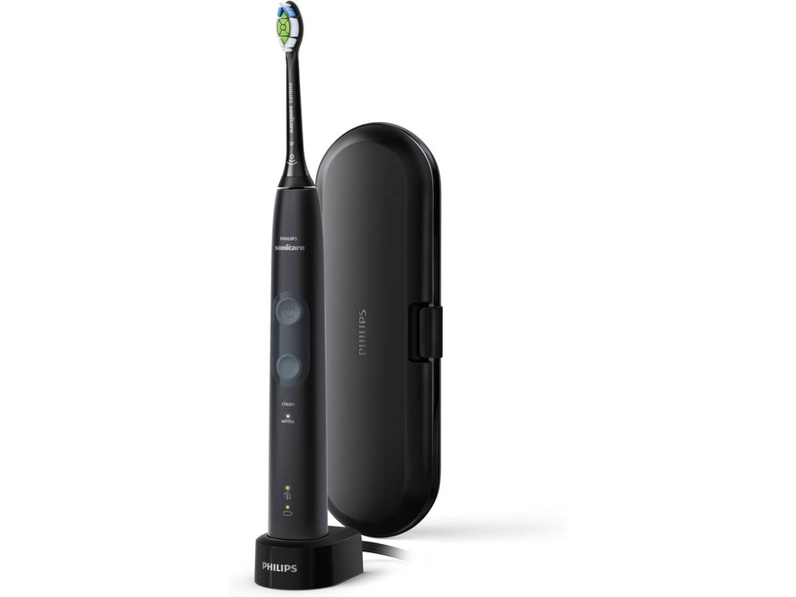 Escova de Dentes Elétrica PHILIPS HX6830/53 Preto e Cinzento (62.000 rpm)