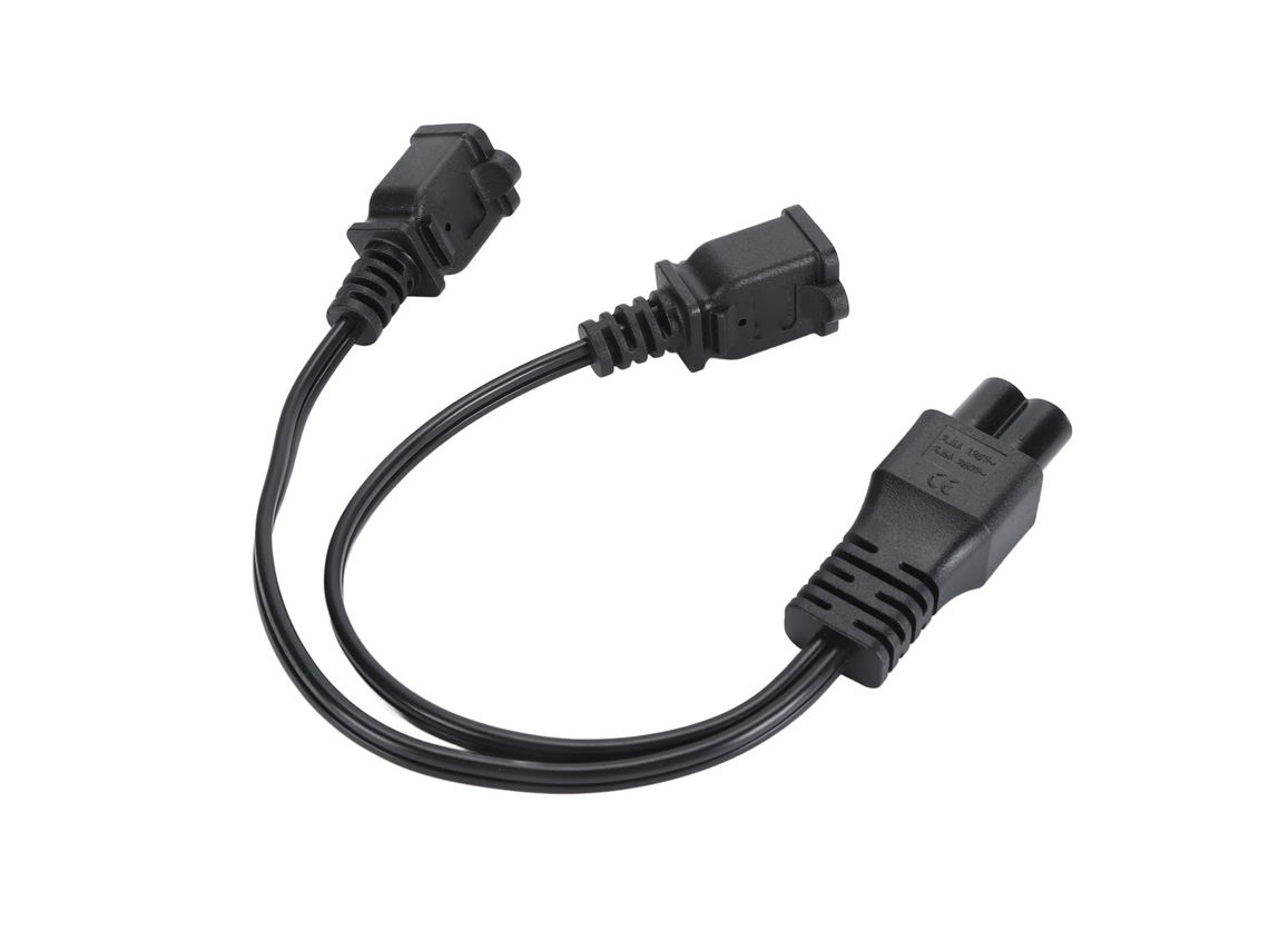 Cabo de Alimentação LAXISCREED Iec320 C6 para 2 Nema 1 15r