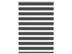 Vidaxl Cortina De Zebra 95x100 Cm Largura Do Tecido 90,9 Cm Poliéster