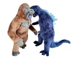 Lurelia Godzilla Vs Kong, 2 Peças Em Peluche Colecionável, 26cm, Macio Para Coleção