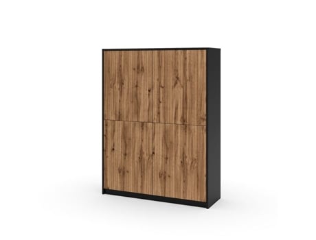 Buffet Alto Budapeste Preto/ameixa Aqa Design
