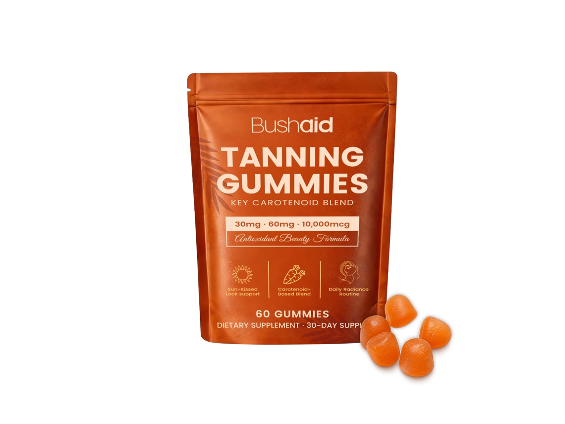 Gomas Bushaid Nutritivas para Cuidado Suave da Pele