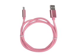Cabo de Dados LAXISCREED 1m Rosa 1a Carregamento