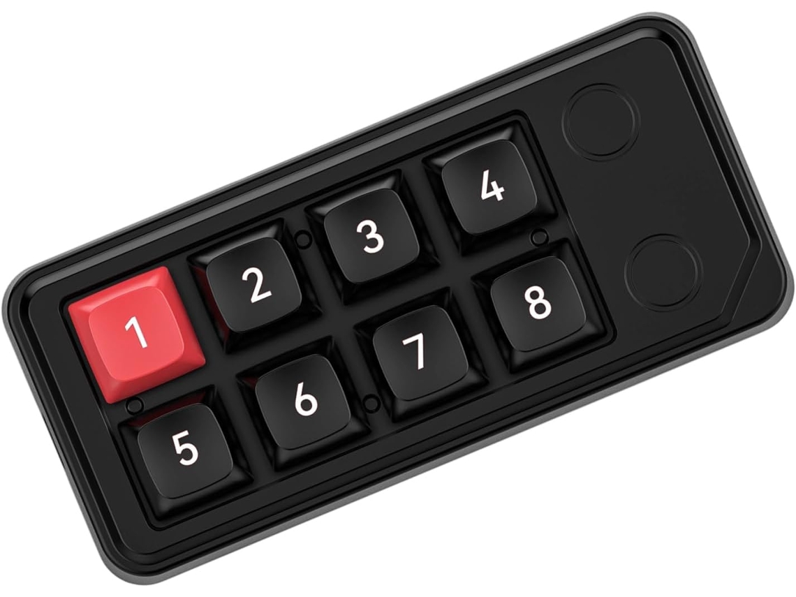 Teclado Compacto Programável Genérico De 8 Teclas Com, C