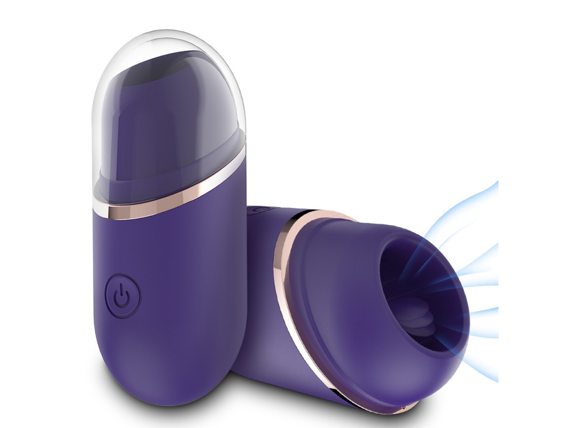 Vibrador De Massagem De Lngua Feminina (roxo) Bestvite