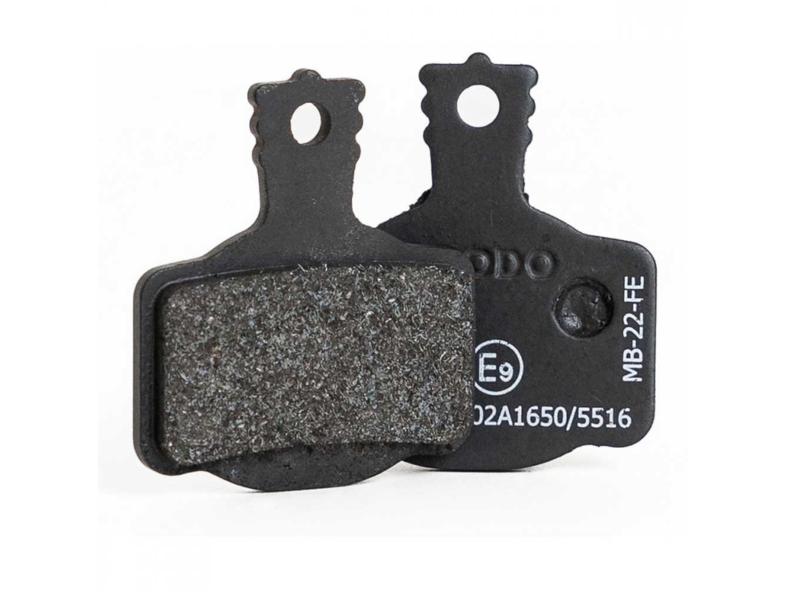 Pastilhas de Freio a Disco de Resina para Bicicleta Elétrica Campagnolo/Magura 2P Cinzentoferodo