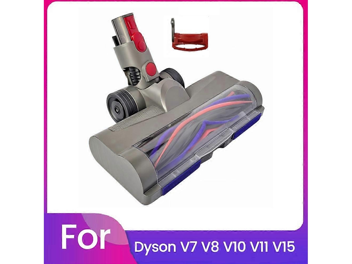 Anti Cleaner Roller Brush For V7 V8 V10 V11 V15 Vacuum Attachments With Green Dust Light For Carpe