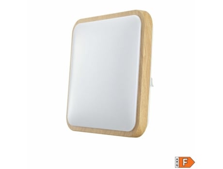 Aplique Led EDM Quadrado Superfície 18 W 33x33x7 cm 4000 K