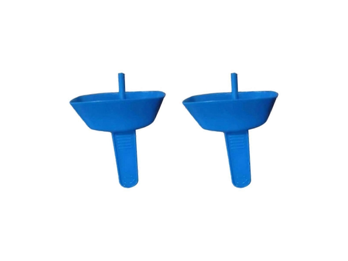Porta Paletas Anti goteo Con Caña para Niños, Soporta Helados de Diferentes Tamaños, Fácil de Limpiar, Color Azul Azul