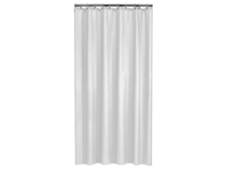 Cortina para o duche SEALSKIN Branco Tecido