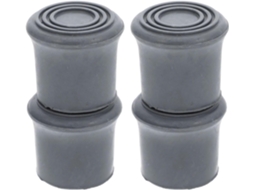 Conjunto De 8 Pés Borracha Para Cadeira Banho, Antiderrapantes, Resistentes E Com Proteção Para Bengalas